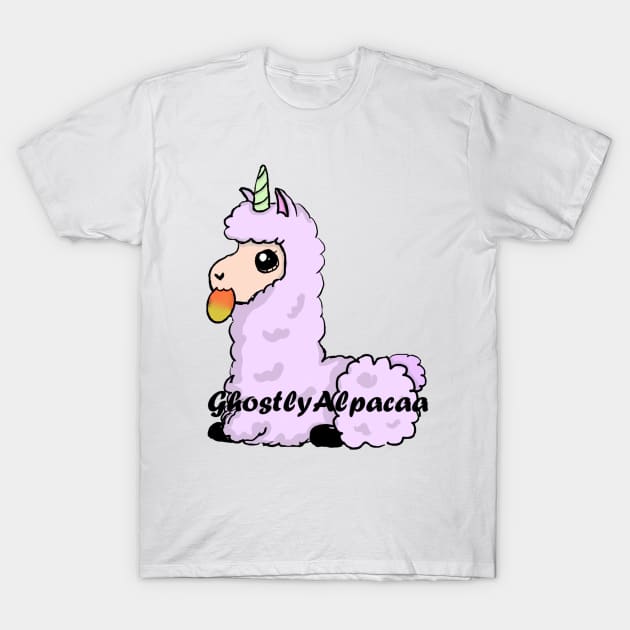 Alpacaa Nom! T-Shirt by Ghostly_Alpacaa